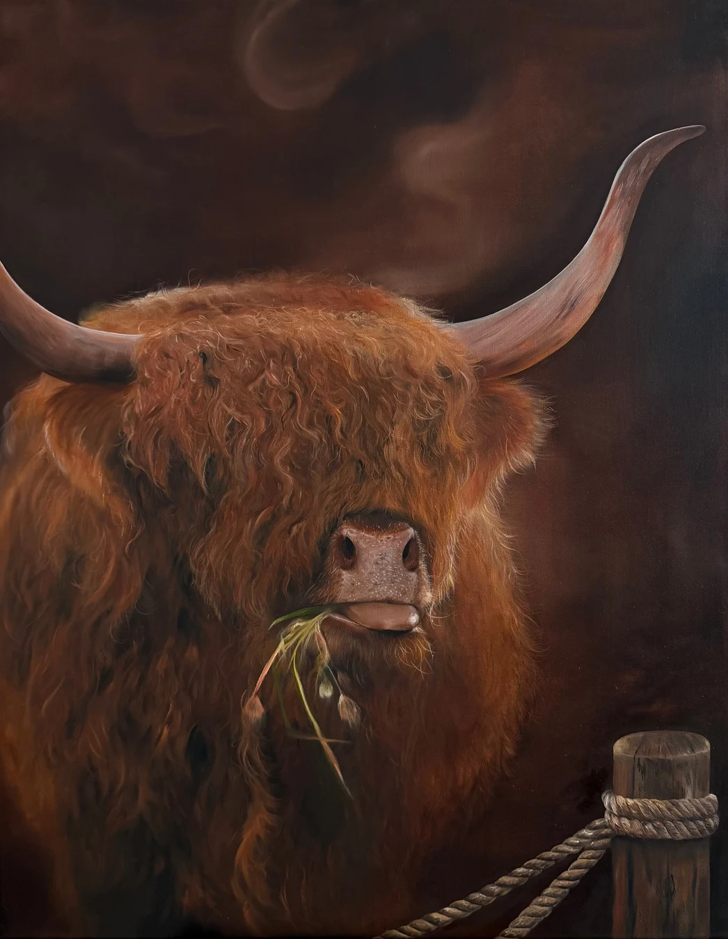 The Highland, Oil on canvas by Yasumin Maorasee