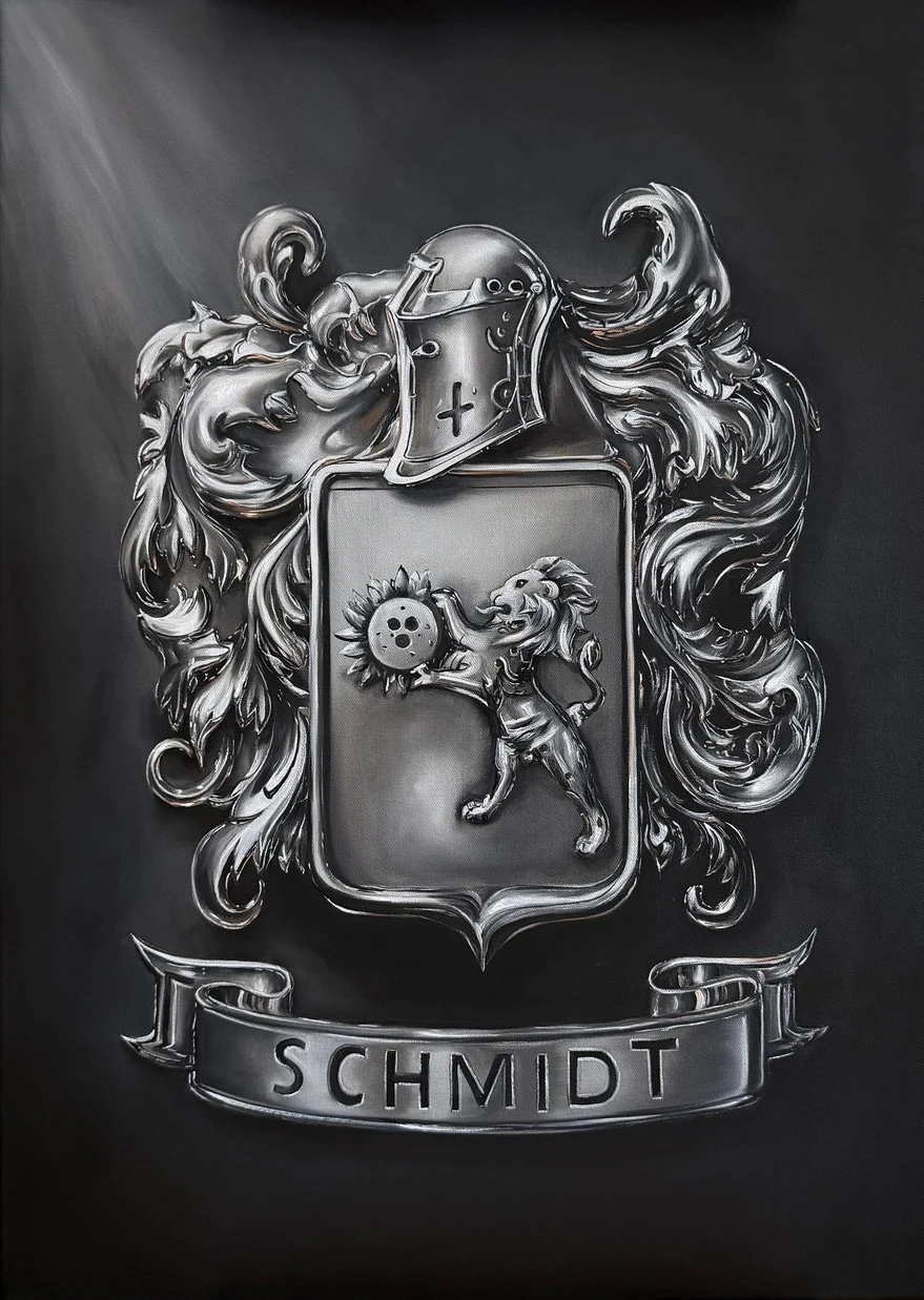 Schmidt, Oil on canvas by Yasumin Maorasee